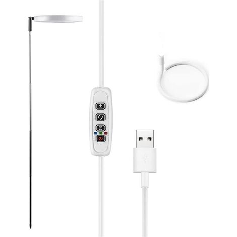 Lampe horticole pour plantes d'intérieur, lampe LED Spectrum Halo avec minuterie à hauteur réglable automatique, pour plantes-AquaForge (1/5)