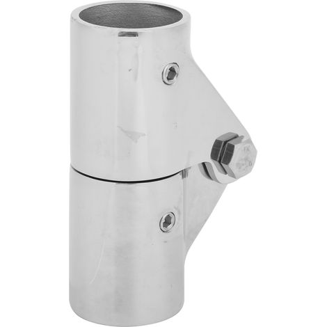 Raccord de tuyau marin pliable en inox 25mm, coupleur pivotant pour tube de bateau (1/5)