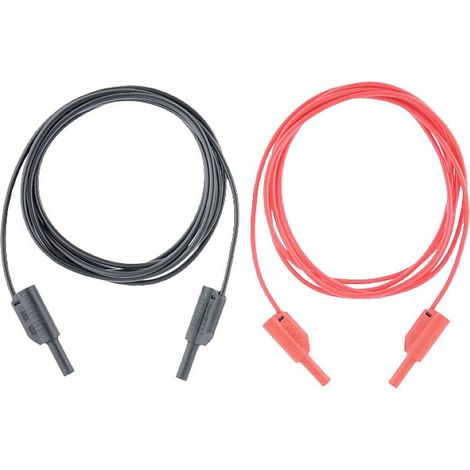Metrel S 2012 Set de cordons de mesure de sécurité 10 m rouge, noir 1 pc(s)