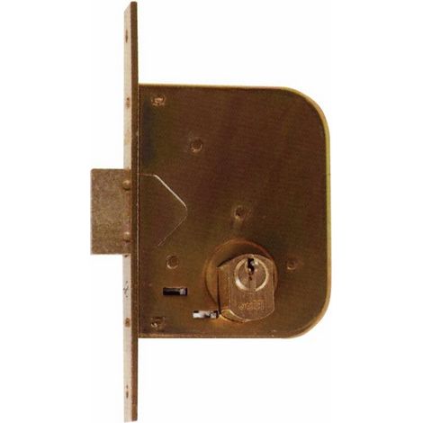 Serratura da Infilare Iseo Art. 601.450 Mis. 45 mm per Porte e cancelli in ferro (1/2)