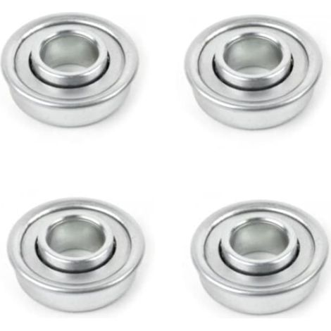 Jeu de roulements universels pour tondeuse à gazon QttvbTna, alésage 12,7 mm, diamètre extérieur 28,6 mm, épaulement 31 mm