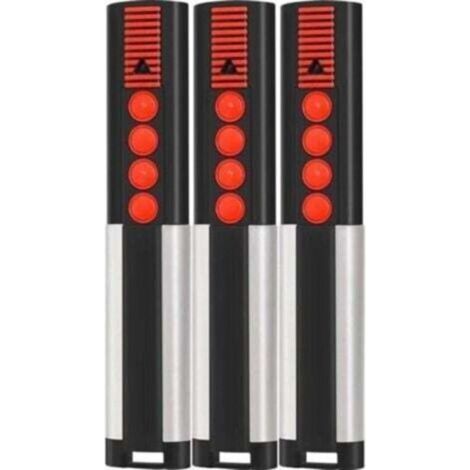 Lot de 3 868MHz Telecommande Portail, Telecommande Porte de Garage Compatible avec Telecommande 4020 TX03-868-4, 4026 TX03-868-2, 4020V000, 4026V000, Bip Portail Porte De Garage, 4 Canaux TRIMEC (1/4)