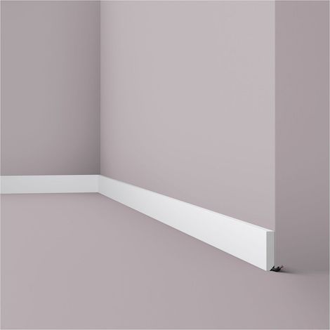 NMC FT2-box WALLSTYL Noel Marquet 1 caja 17 piezas Zócalo Moldura friso diseño moderno blanco 34 m