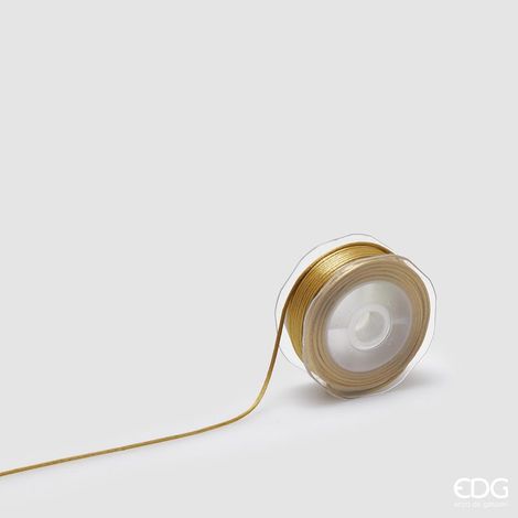 EDG Nastro Cordoncino Oro Scuro 20 Metri