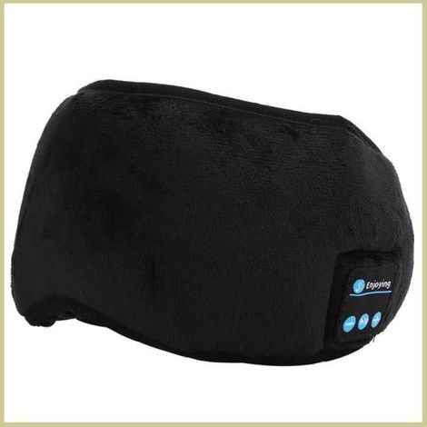 Cocosity Visière sans fil Bluetooth 5.0 Couvercle Visière des Yeux sans Fil Bluetooth 5.0 Casque de Musique video lecteur Noir (1/5)