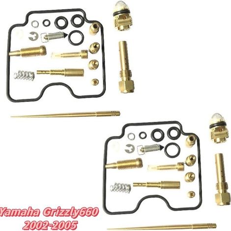 Kit de réparation pour carburateur de moto Yamaha Grizzly 660 2002-2005.