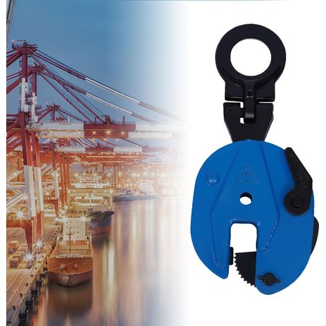 Pinces de levage industrielles 2T pour plaque d'acier - Pince de levage verticale - Pour le levage et le transport