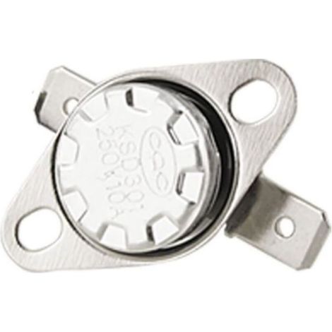 Interrupteur Thermique KSD301 - 1 Pièce - Contact Fermé 30°C - 250V 10A - Protection Moteur MASQUE - MOUFLE - CHAUSSONS CH