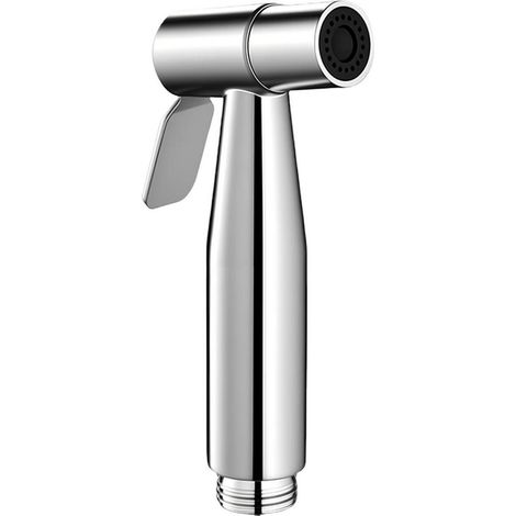 Bidet-Handbrause Edelstahl gebürstet, Wasserspar-Duschkopf, für Hygiene & Reinigung (1/5)