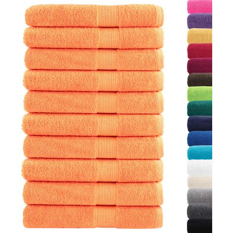 Serviettes de sauna de qualité supérieure SOLUND 10 pcs orange