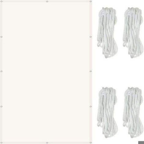 Voile d'ombrage Imperméable Rectangulaire 2 x 3 m Une Protection des Rayons UV à 98% Voile D'ombrage Toile (1/5)