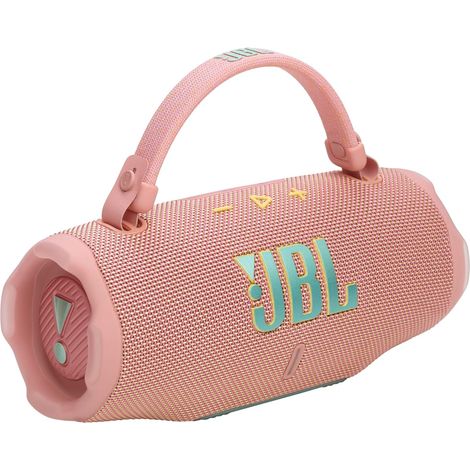 JBL Charge 6, Enceinte Bluetooth Portable sans Fil, Rose