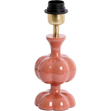 Light & Living - tischlampe - Caldas - rosa - metall - einzelne