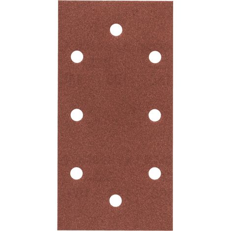 Bosch Accessories 2608608X97 2608608X97 Papier abrasif pour ponceuse vibrante Grain 40, 80, 120, 180 (Ø x L) 93 mm x 18