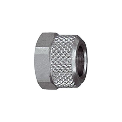 Riegler Ãœberwurfmutter, M14x1,0, für Schlauch 10/8 mm, SW 16, MS vern. (1/2)