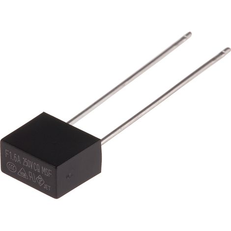 Fusible non réarmable filaire RS PRO, Sortie Radiale, 1.6A 250V