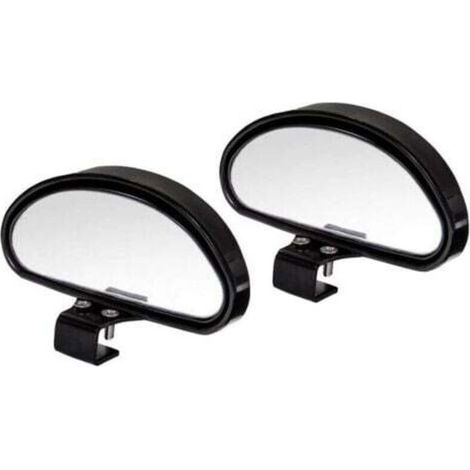 Retroviseur Conduite Accompagnée Retroviseur Angle Mort Miroir D'angle Mort RéTroviseur Conduite Accompagnée pour Tous Les Voitures- Miroir Convexe Angle réglable (2Pcs-A)