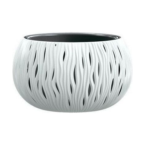Vaso Nike DSK con decorazione tridimensonale 29xH19 cm Prosperplast -  White