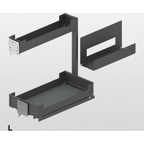 PEKA Unterschrankauszug Pinello Board 300 links Anthrazit (1/5)
