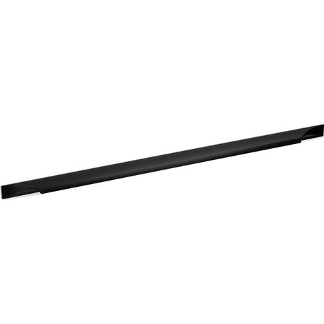 Schüco Möbelgriff CURL 584 mm schwarz eloxiert Designgriff Türgriff BA 3 x 160 mm (1/4)
