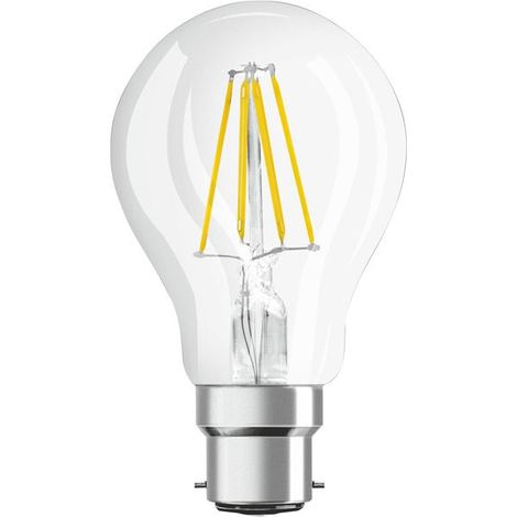 Led Estándar Claro Filamento 7w B22 Frío Caja - Osram
