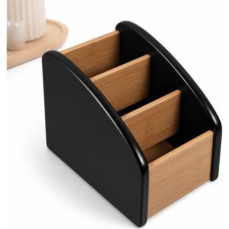 Porte-sachets de thé, organisateur pour sachets de thé, café et sucre, rangement pratique pour comptoir (1/5)
