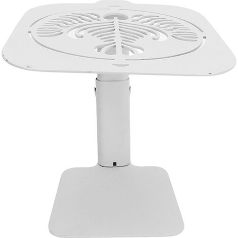 Balance à café en acier au carbone, hauteur réglable, étanche, avec barre de protection pour cafetières, design latte blanc (1/5)