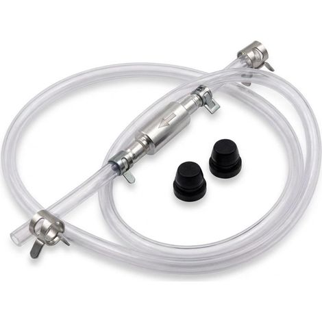 Kit de Tuyau Purge Frein Moto avec Valve Contrôle Sang d'Embrayage Tube Unidirectionnel - (1/5)