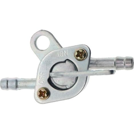 BEBUSINGOTO Perilla de la válvula de combustible, interruptor de combustible, interruptor de combustible de motocicleta, interruptor del tanque de combustible de motocicleta, interruptor del tanque d (1/5)