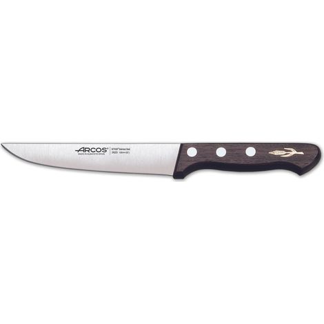 Küchenmesser  Arcos Palisander  262300 Edelstahl Nitrum und mango Palisandermesser mit 13,5 cm Klinge und Klingenabdeckung