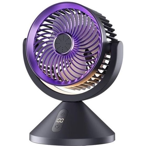 Mini ventilador, potente humidificador, atomizador, portátil, recargable (1/3)