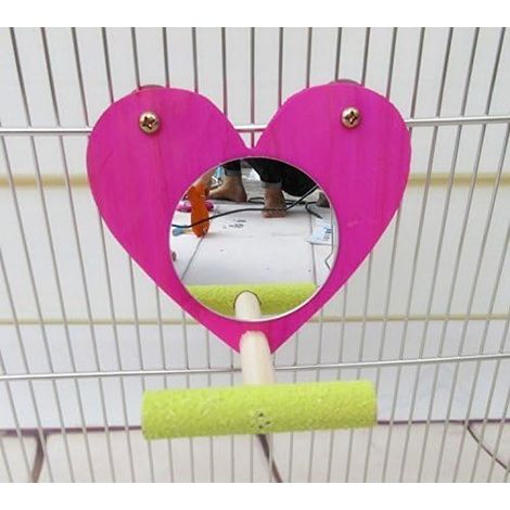 Jouet pour oiseaux avec perchoir, accessoires d'activité et de divertissement pour cages, à installer dans les zones d'élevage domestiques.-AquaForge (1/4)