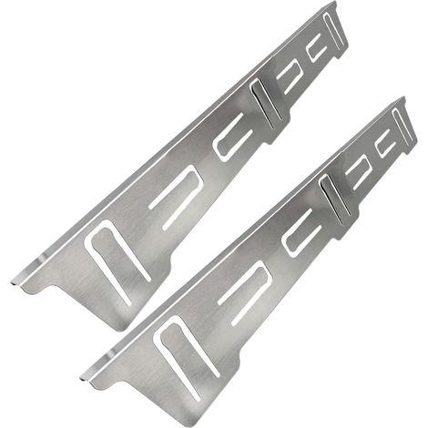 Cache-Fente De Cuisinière - Bouclier En Acier Inoxydable Entre Plans De Travail,Bouclier de Crévasse de Remplissage Latéral pour Cuisinière Pour Débris Alimentaires, Saleté, Huile, Dortoir, (1/5)