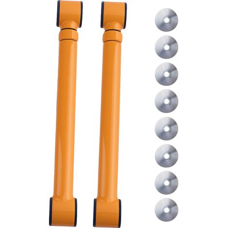 Kit de bras de contrôle réglables, construction en acier, longueur de 68 cm, largeur de 20 cm, hauteur de 13 cm, compatibilité pour Jeep Grand Cherokee WJ 1999-2004 (1/5)