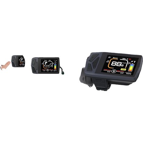 Pantalla para bicicleta eléctrica, compatible con CAN BUS, panel indicador LED, EKD01-CAN (1/2)