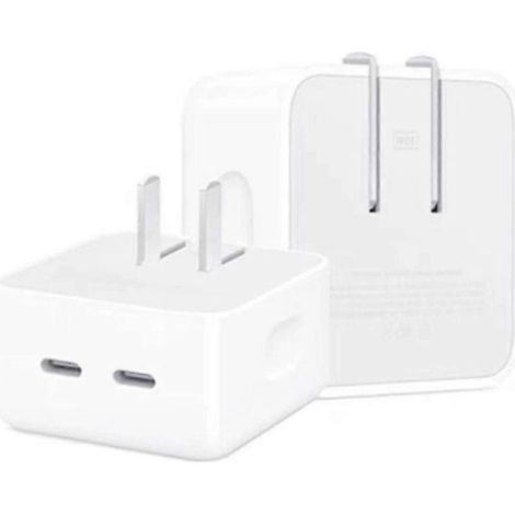 Compatible avec le chargeur USB-C TITOUMI 35W, adaptateur secteur compact avec deux ports USB-C, chargeur mural rapide 3.0. (1/5)