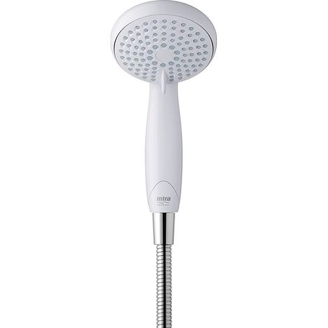 Mira Nectar 2.1703.002 9 - Telefono doccia a 4 getti, cromato, bianco, 2.1703.002