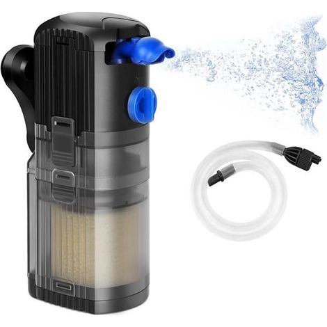 Filtre intérieur d'aquarium - FOLAYA - 500L/h - Débit réglable - Économie d'énergie - Silencieux (1/3)