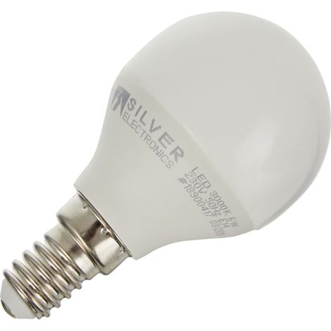 Bombilla led decorativa silver electronis esferica (1/3)