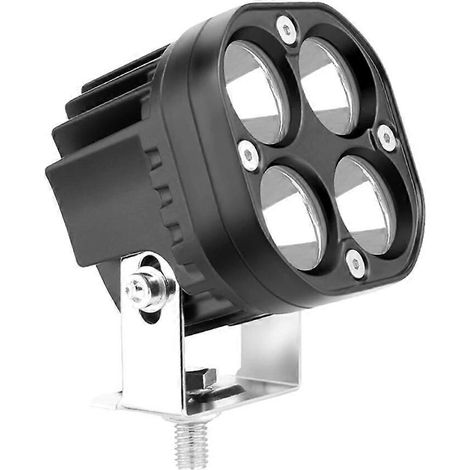 Barre lumineuse LED 40 W avec projecteur antibrouillard et feux de jour pour voiture, camion, tout-terrain, bateau, 4x4, quad, Lada, projecteur longue portée, 12 V, blanc (1 pièce). (1/5)