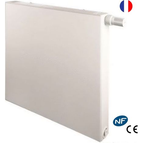 Radiateur décor eau chaude De Dietrich T22 IHCP 60x70 cm 517 W façade plane raccordement central bas