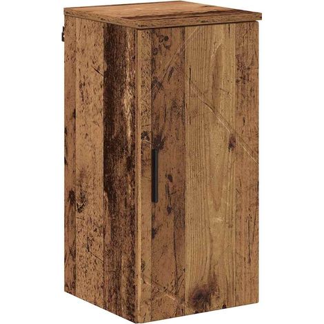 Gabinete de Baño con puerta Madera vieja 30 x 31.5 x 61 cm vidaXL