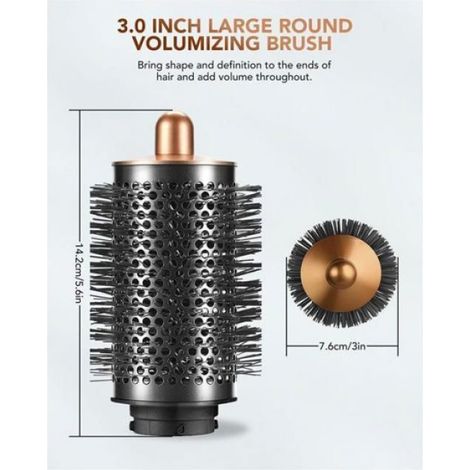 Diffuseur et Grande Brosse Volumisante Ronde Compatible avec pour Dyson Airwrap HS05 HS01 - Cadeau Beauté Idéal (1/5)