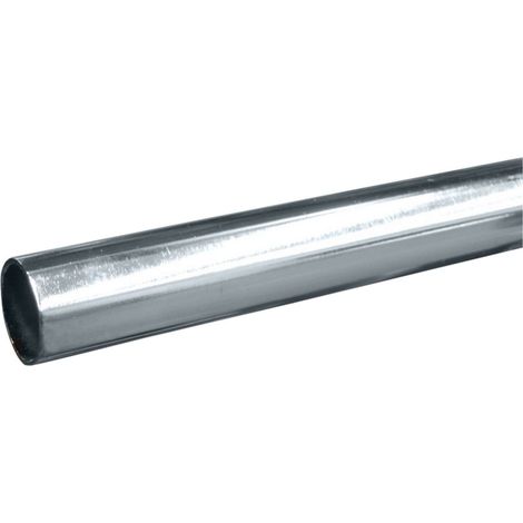 Tubo corrimano cromato d. 25 mm x 3 m - Confezione da 10 pz