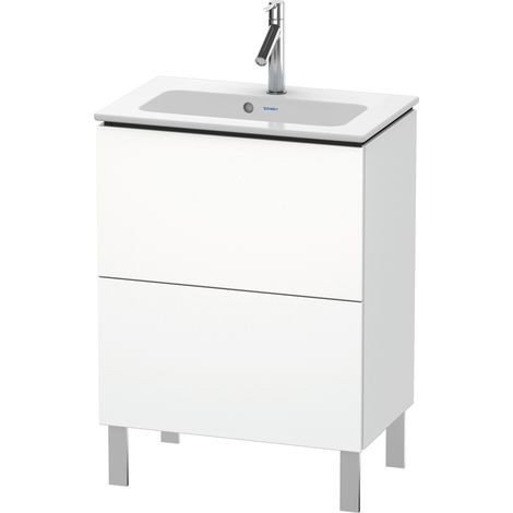 Duravit L-Cube mueble bajo lavabo, vertical, Compact, 2