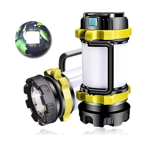 Projecteur, lampe torche, batterie externe rechargeable, solaire 2 (1/5)