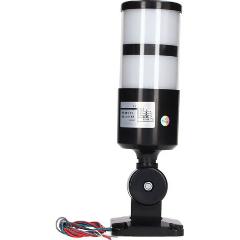 BERM LED tour de signalisation pile lumière industrielle avertissement colonne lampe clignotant pliable 2 couches (1/5)