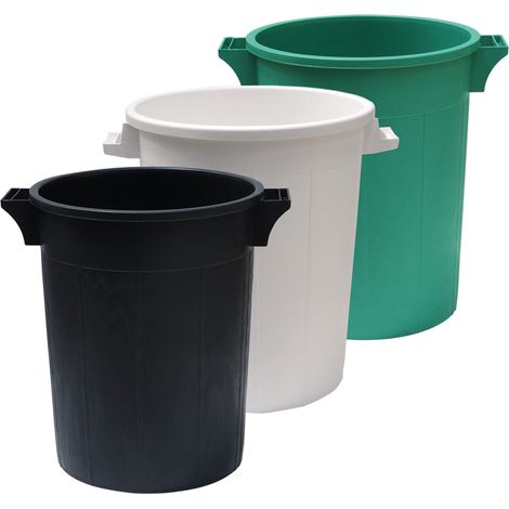 Bidone immondizia verde 53x66 cm senza coperchio