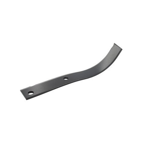 Cuchillo de fresas izquierdo para motocultor adaptable a Iseki y japoneses: Honda, Iseki, Kubota, Mitsubishi - L: 240mm. Tipo Lab