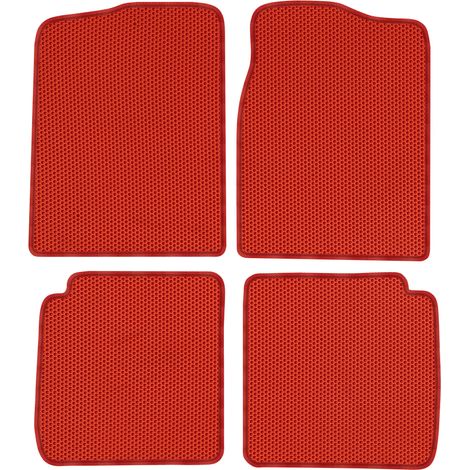 Tappetini dedicati per Suzuki Vitara I SUV 5 porte dal 1990 al 2000 - EVA A NIDO D'APE ROSSO (1/5)
